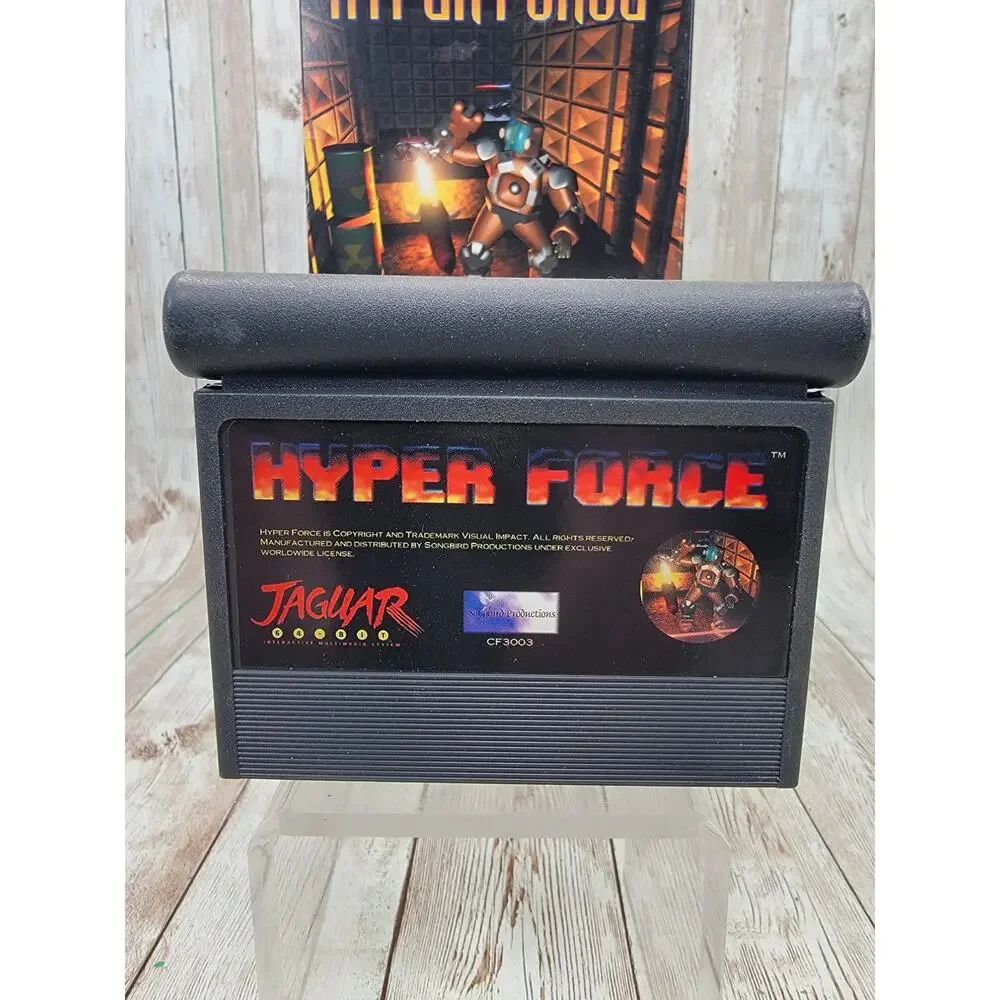 Hyper Force Atari Jaguar Complete In Box With Manual